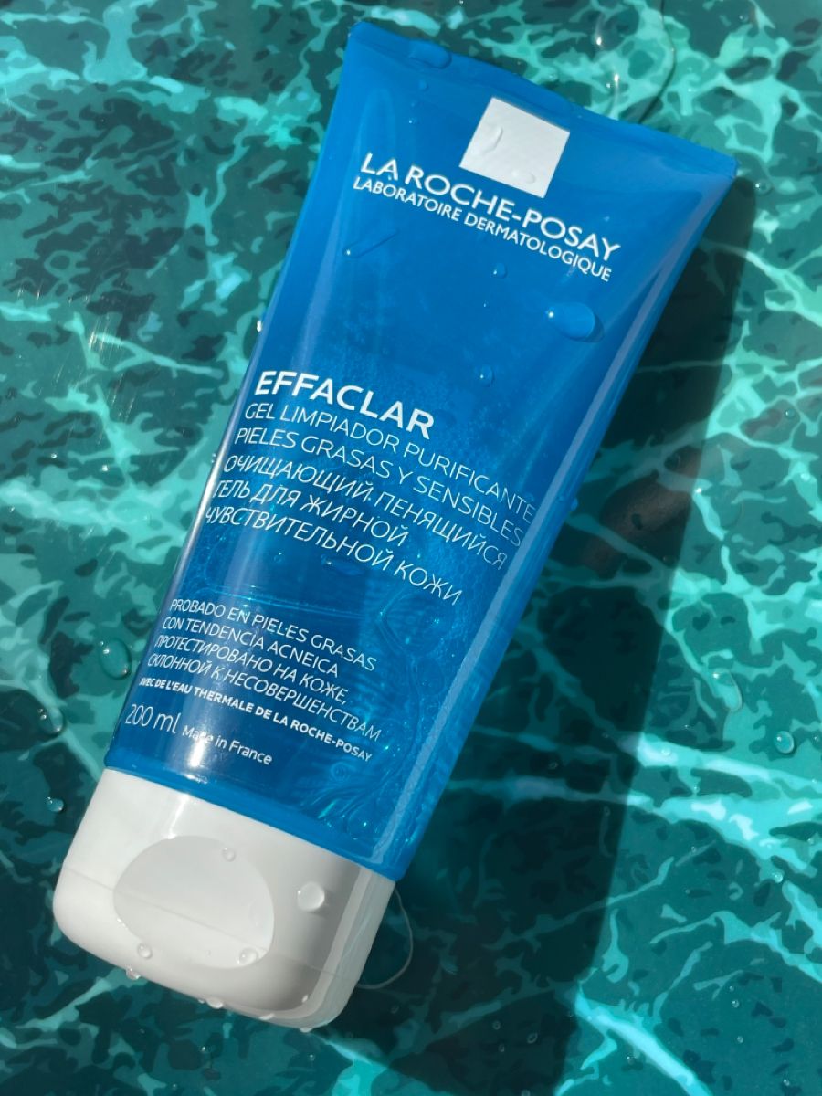 La Roche-Posay Effaclar Gel Moussant Purifiant Peaux Grasses Et Sensibles / Purifying Foaming Gel For Oily Sensitive Skin 200 ml