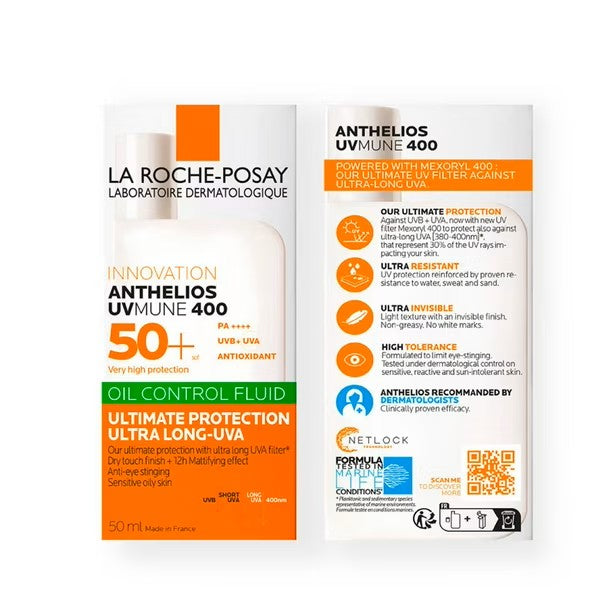 La Roche-Posay Anthelios UVMune 400 Oil Control Fluid SPF 50+ 50 ml