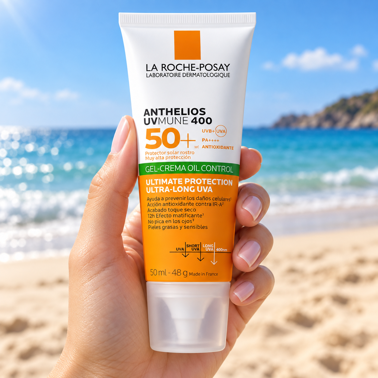 La Roche-Posay Anthelios UVMune 400 Gel-Crème Oil Control SPF 50+ 50 ml