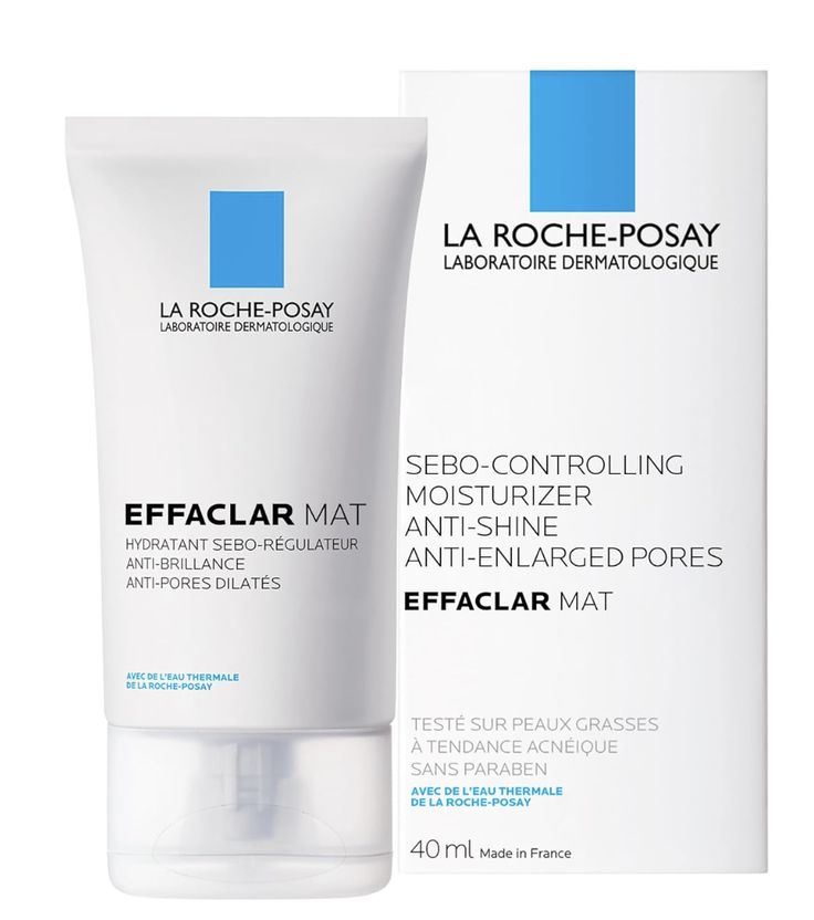 La Roche-Posay Effaclar Mat Sebum-Regulerende Hydraterende Verzorging 40 ml