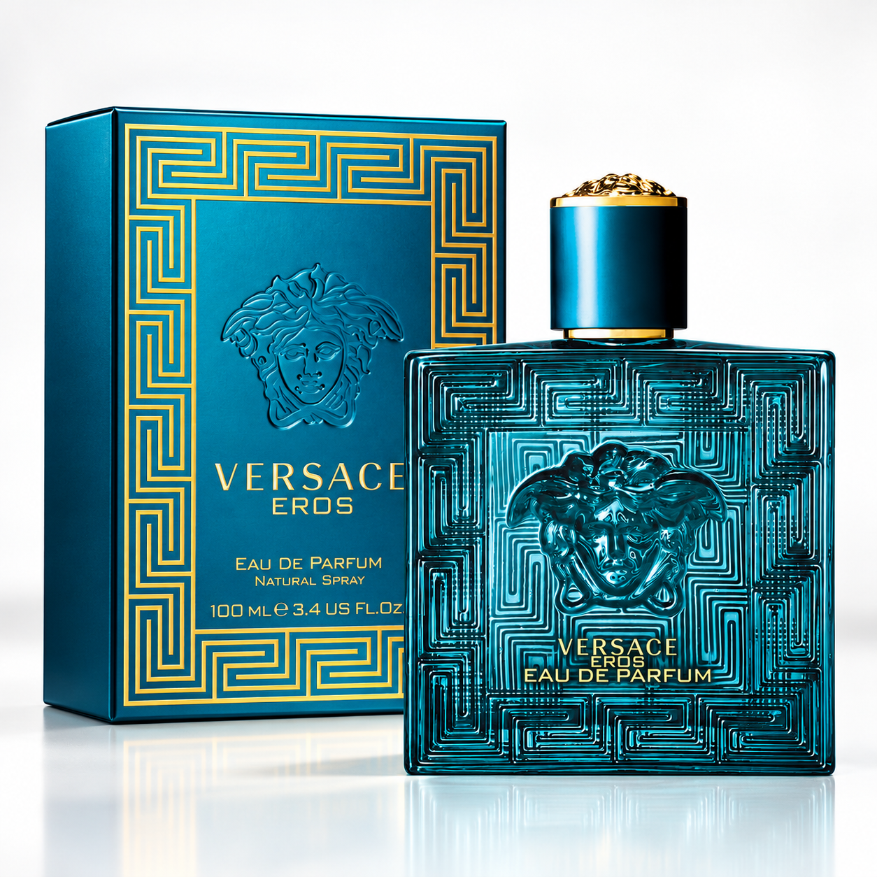 Perfume Versace Eros EDP 100 ml para Hombre Elegante