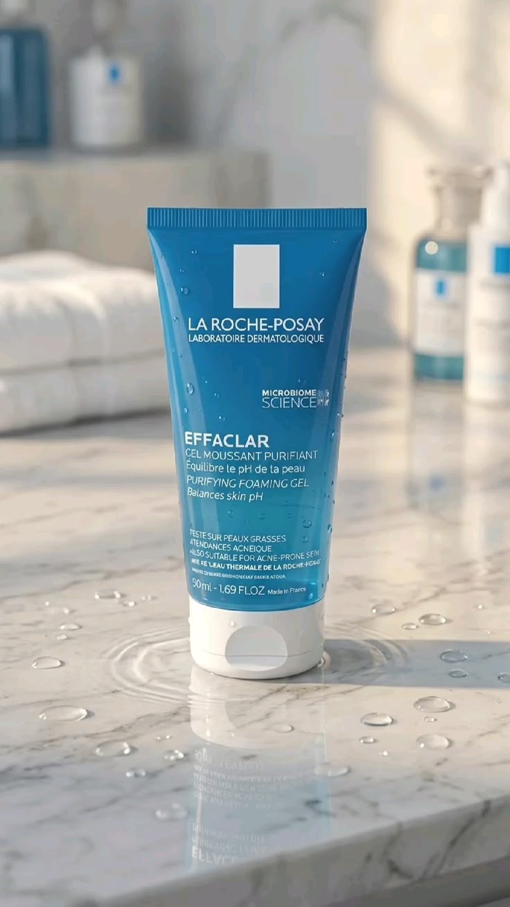 La Roche-Posay Effaclar Gel Moussant Purifiant Peaux Grasses Et Sensibles / Purifying Foaming Gel For Oily Sensitive Skin 200 ml