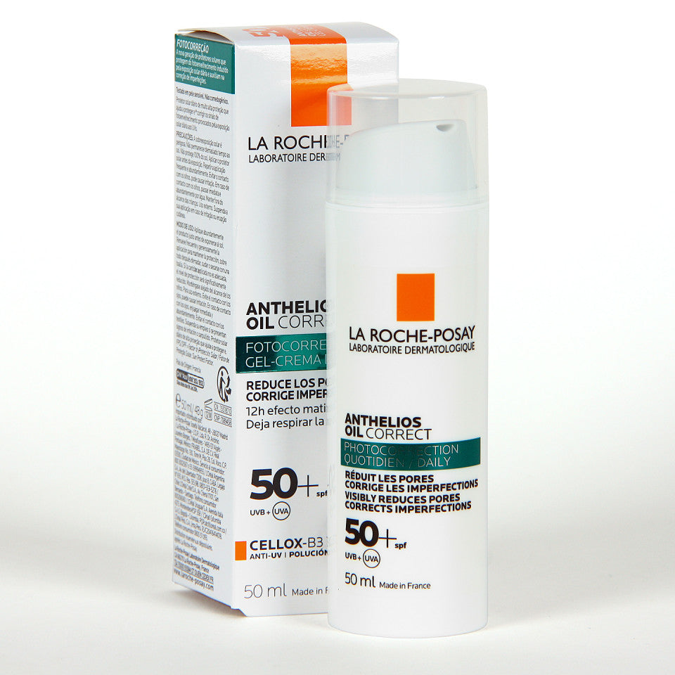 La Roche-Posay Anthelios Oil Correct Photocorrection Gel-Crème Quotidien SPF 50+ 50 ml